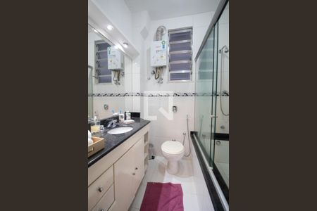 Banheiro da Suíte de apartamento à venda com 1 quarto, 45m² em Copacabana, Rio de Janeiro