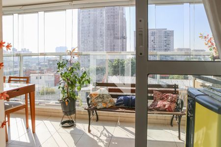 Vista da Sala de apartamento à venda com 3 quartos, 75m² em Barra Funda, São Paulo