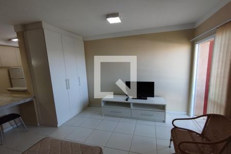 Sala - Dormitório de kitnet/studio para alugar com 1 quarto, 40m² em Vila Amelia, Ribeirão Preto