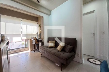 Sala de apartamento para alugar com 1 quarto, 40m² em Cambuí, Campinas