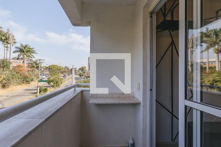Varanda da Sala de apartamento para alugar com 2 quartos, 55m² em Urbanova, São José dos Campos