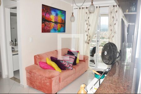 Sala e Sala de Jantar de apartamento à venda com 2 quartos, 42m² em Vila Amália (zona Norte), São Paulo