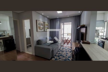 Sala de apartamento à venda com 2 quartos, 60m² em Jardim Sindona, Osasco