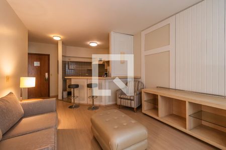 Sala de apartamento para alugar com 1 quarto, 77m² em Alphaville Centro Industrial E Empresarial/alphaville., Barueri