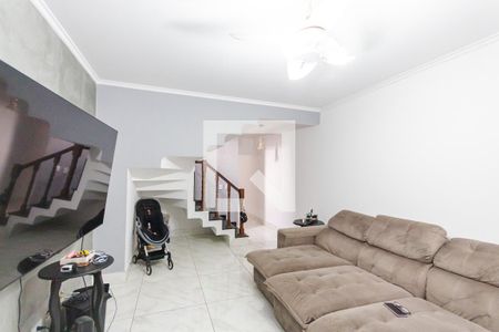 Sala de casa à venda com 3 quartos, 250m² em Parque Oratorio, Santo André