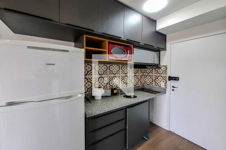 Studio para alugar com 23m², 1 quarto e sem vaga Studio para alugar com 23m², 1 quarto e sem vagaCozinha