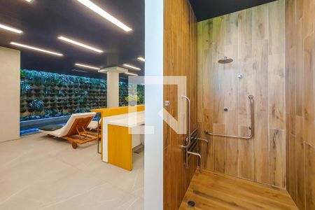 Studio para alugar com 23m², 1 quarto e sem vaga Studio para alugar com 23m², 1 quarto e sem vagaÁrea comum - Piscina