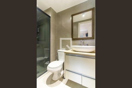 Apartamento para alugar com 60m², 2 quartos e 2 vagas Apartamento para alugar com 60m², 2 quartos e 2 vagasBanheiro da Suíte