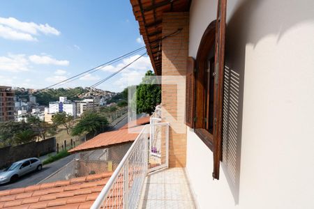 Varanda do Quarto 1 de casa à venda com 3 quartos, 130m² em Diamante, Belo Horizonte