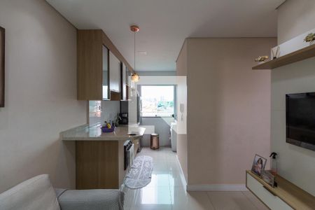Sala e Cozinha Integrada de apartamento à venda com 2 quartos, 38m² em Jardim Aricanduva, São Paulo
