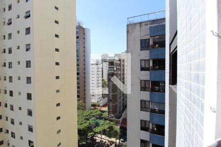 Vista da Varanda de apartamento para alugar com 1 quarto, 34m² em Vila Nova Conceição, São Paulo