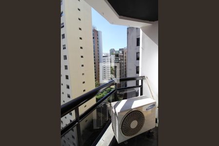 Varanda de apartamento para alugar com 1 quarto, 34m² em Vila Nova Conceição, São Paulo