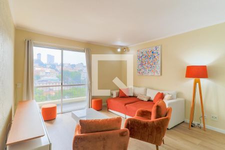 Sala de TV de apartamento para alugar com 3 quartos, 130m² em Jardim Aeroporto, São Paulo