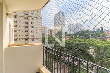 Varanda da Sala de apartamento para alugar com 3 quartos, 130m² em Jardim Aeroporto, São Paulo