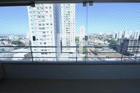 Varanda da Sala de apartamento para alugar com 3 quartos, 102m² em Parque Amazonia, Goiânia