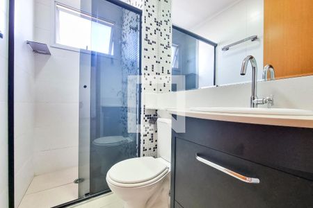 Banheiro da Suíte de apartamento para alugar com 2 quartos, 70m² em Jardim Veneza, São José dos Campos