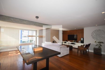 Sala de apartamento à venda com 4 quartos, 168m² em Real Parque, São Paulo