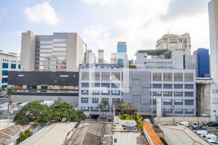 Vista Sala de apartamento para alugar com 2 quartos, 72m² em Vila Nova Conceição, São Paulo