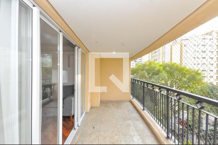 Varanda da Sala de apartamento para alugar com 2 quartos, 125m² em Paraíso, São Paulo