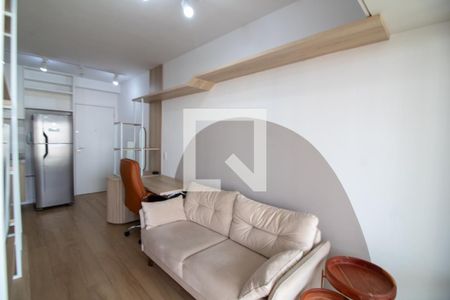 Sala de kitnet/studio para alugar com 1 quarto, 42m² em Campo Belo, São Paulo