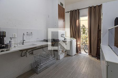 cozinha e área de serviço compartilhadas_1 de apartamento à venda com 2 quartos, 39m² em Sacomã, São Paulo