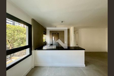 Sala/Cozinha de apartamento à venda com 2 quartos, 89m² em Lourdes, Belo Horizonte