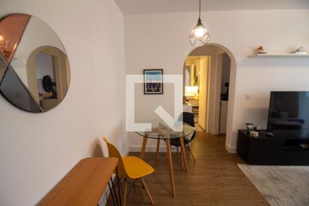 Sala de Jantar de apartamento para alugar com 1 quarto, 50m² em Campo Belo, São Paulo