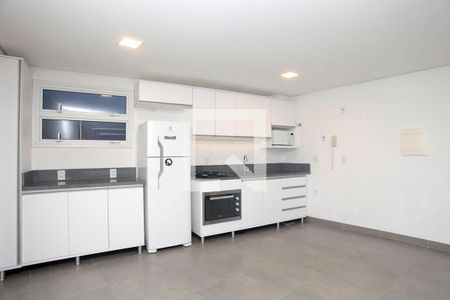 Studio - Cozinha de kitnet/studio à venda com 1 quarto, 84m² em Rio Branco, Porto Alegre