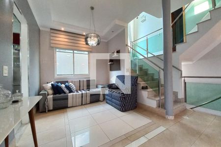 Sala de casa de condomínio à venda com 3 quartos, 345m² em Swiss Park, Campinas