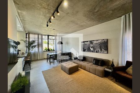 Sala de apartamento à venda com 2 quartos, 132m² em Sion, Belo Horizonte