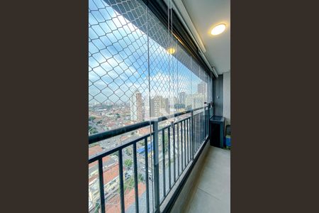 Varanda da Sala de apartamento à venda com 1 quarto, 34m² em Ipiranga, São Paulo