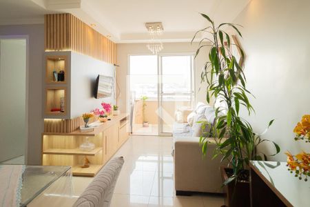 Sala de apartamento à venda com 2 quartos, 55m² em Conjunto Residencial Pombeva, São Bernardo do Campo