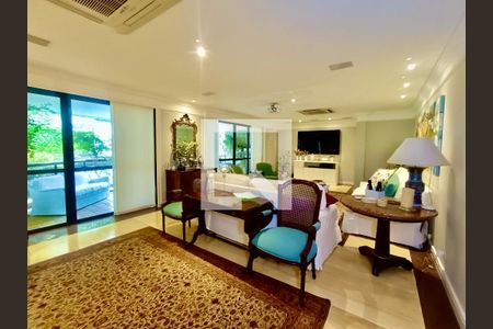 Sala  de apartamento à venda com 3 quartos, 260m² em Lagoa, Rio de Janeiro
