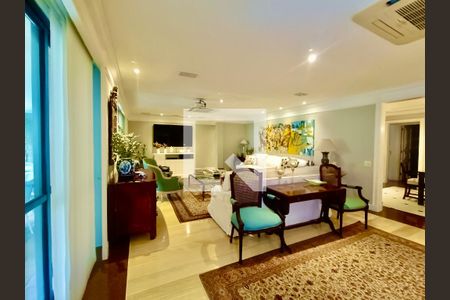 Sala  de apartamento à venda com 3 quartos, 260m² em Lagoa, Rio de Janeiro