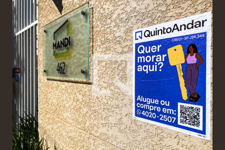 Studio à venda com 27m², 1 quarto e sem vagaFachada plaquinha 