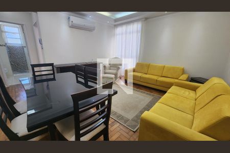 Sala de apartamento para alugar com 1 quarto, 60m² em Aparecida, Santos
