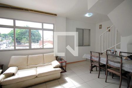 Sala de apartamento à venda com 3 quartos, 102m² em Floresta, Belo Horizonte