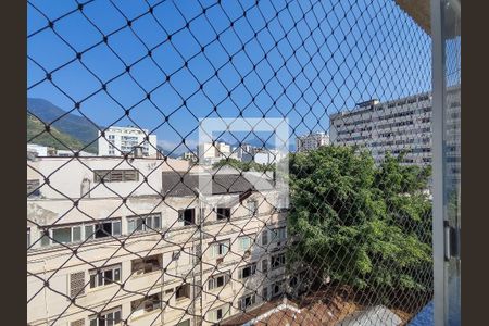 Vista da Sala de apartamento para alugar com 3 quartos, 110m² em Tijuca, Rio de Janeiro