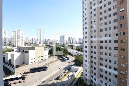 Vista da Sala de apartamento à venda com 1 quarto, 30m² em Várzea da Barra Funda, São Paulo