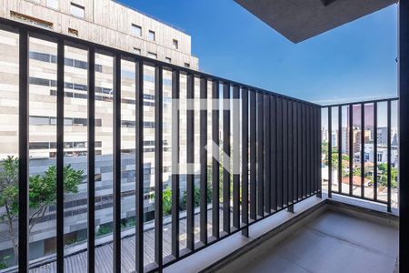 Studio - Varanda de kitnet/studio à venda com 1 quarto, 24m² em Vila Madalena, São Paulo