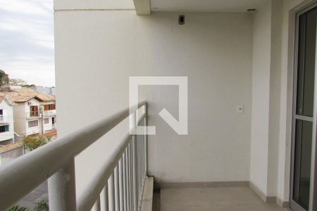 Varanda da Sala de apartamento para alugar com 2 quartos, 66m² em Vila São Silvestre, São Paulo