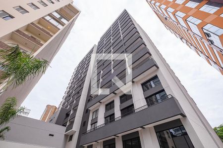 Studio à venda com 28m², 1 quarto e sem vaga Studio à venda com 28m², 1 quarto e sem vagaFachada