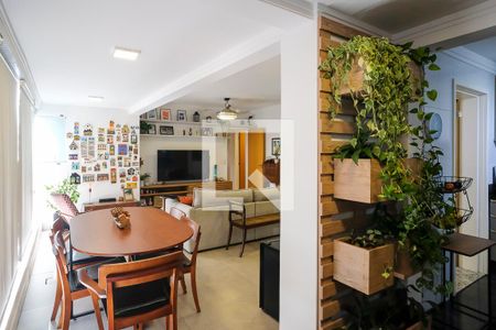 Varanda gourmet de apartamento à venda com 3 quartos, 107m² em Santo Antônio, São Caetano do Sul