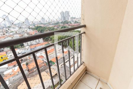 Varanda da Sala de apartamento para alugar com 2 quartos, 51m² em Penha de França, São Paulo