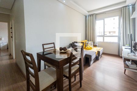 Sala de Estar / Jantar  de apartamento para alugar com 2 quartos, 48m² em Chácara das Nações, Valinhos