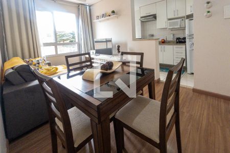 Sala de Estar / Jantar  de apartamento para alugar com 2 quartos, 48m² em Chácara das Nações, Valinhos