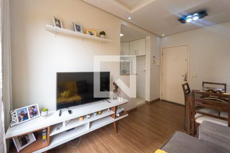 Sala de Estar de apartamento para alugar com 2 quartos, 48m² em Chácara das Nações, Valinhos