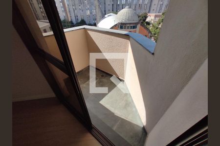 varanda da sala de apartamento à venda com 2 quartos, 52m² em Parque Residencial da Lapa, São Paulo