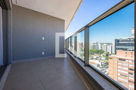 Sala/Cozinha - Varanda de apartamento para alugar com 2 quartos, 85m² em Pinheiros, São Paulo