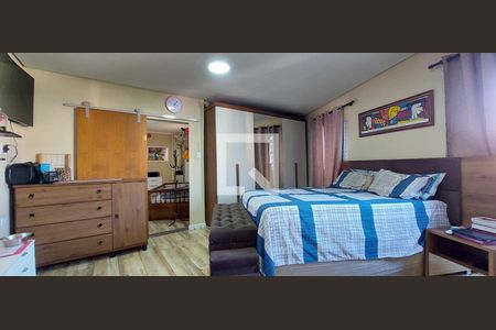 Quarto 1 suíte de casa à venda com 3 quartos, 130m² em Parque das Nações, Santo André